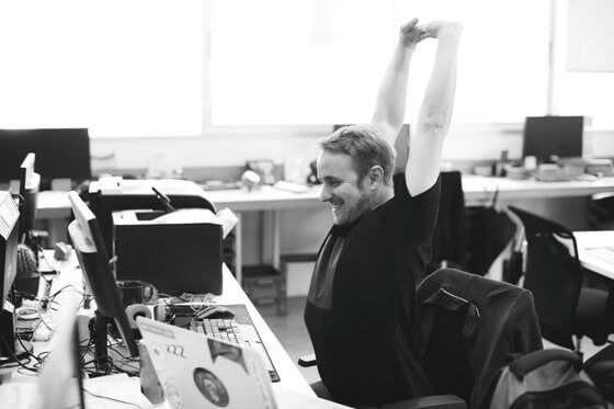 Massothérapie pour les personnes qui travaillent à un bureau